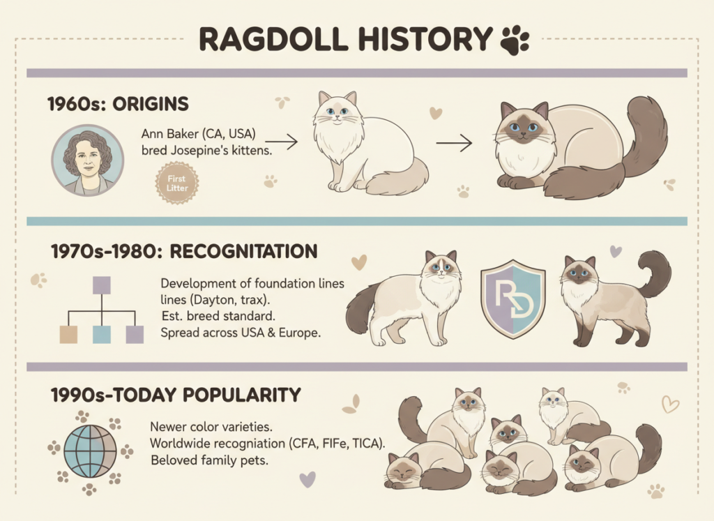ragdoll cat origin