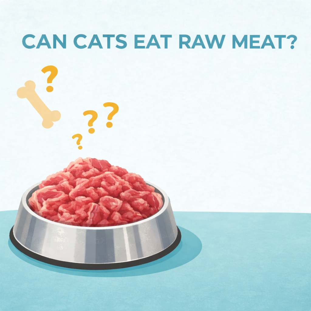 can cats eat raw meat