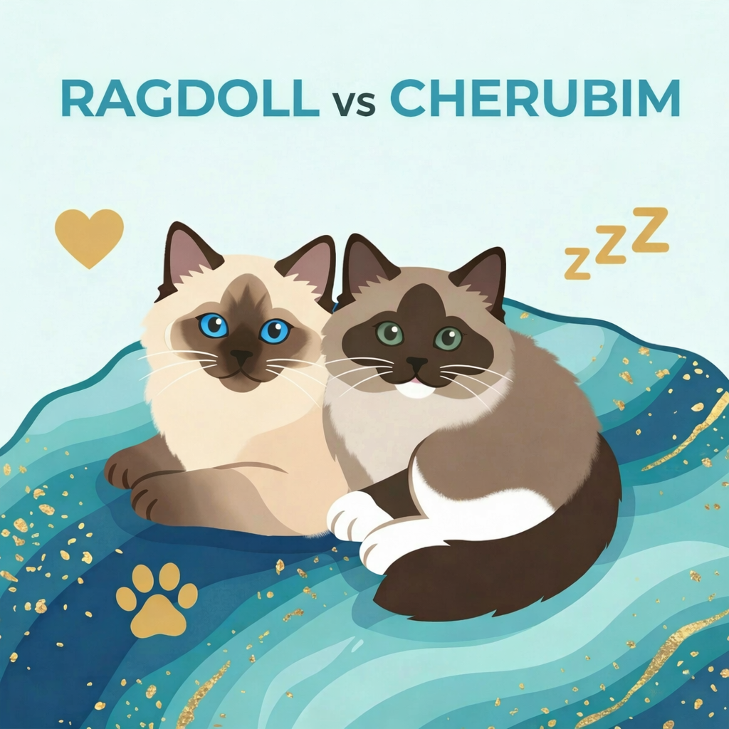 Ragdoll Vs Cherubim 7 Positive Differences That Make Both Breeds Amazing