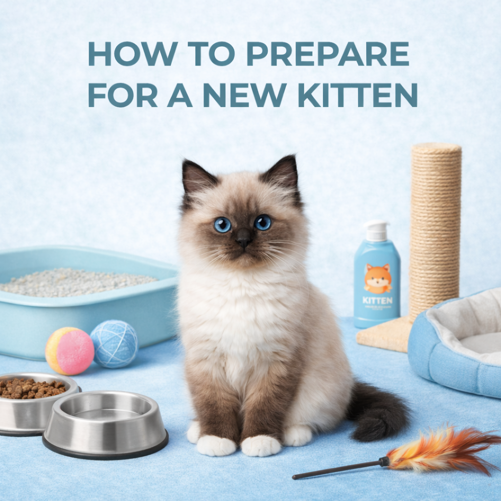 how to prepare for a new kitten