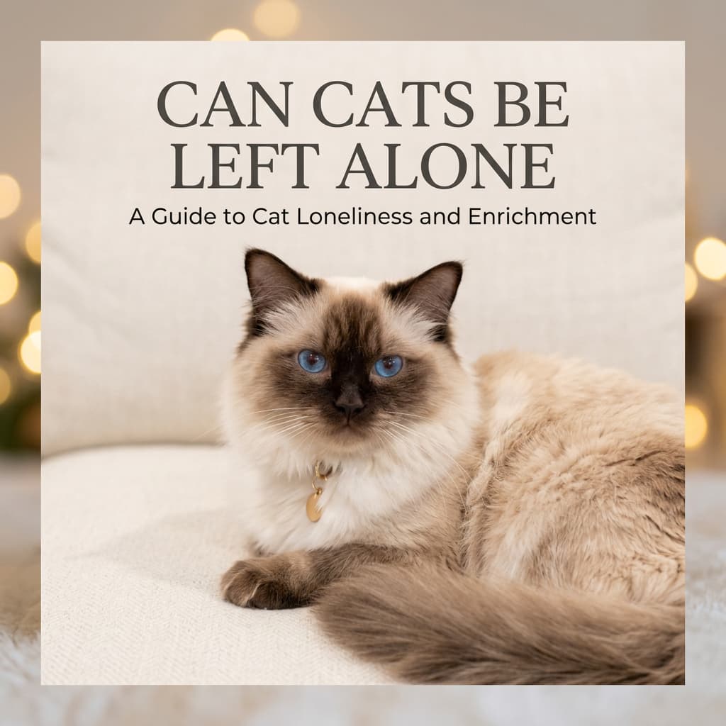 can cats be left alone