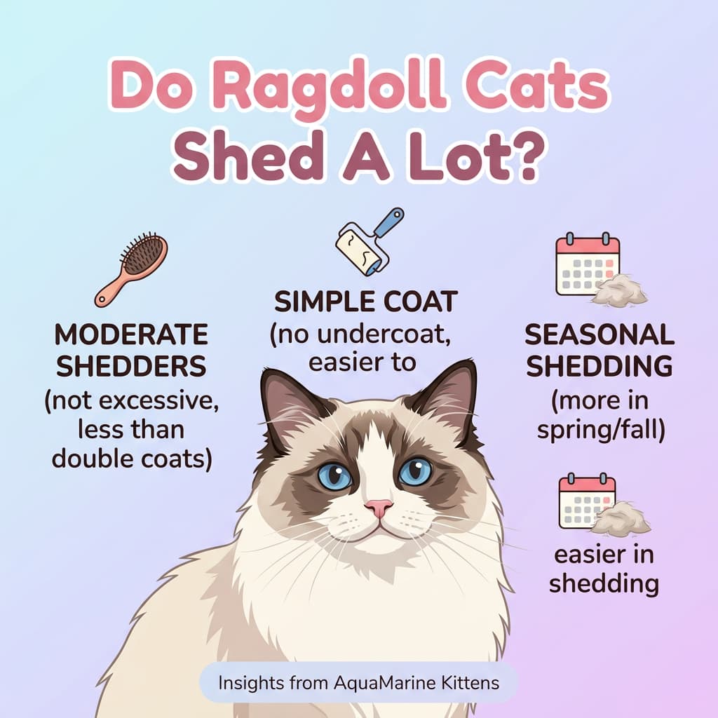 do ragdolls shed a lot
