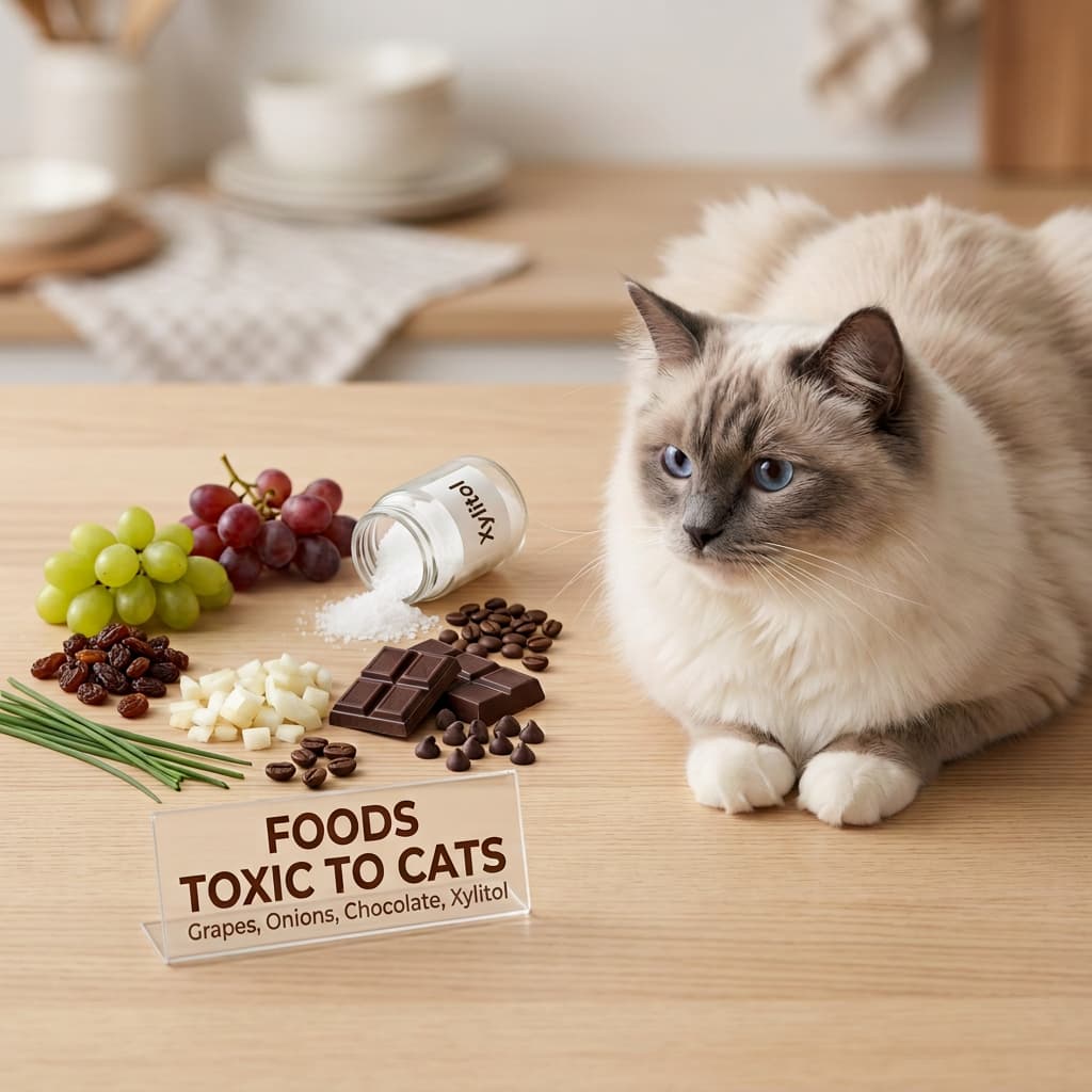 foods that are toxic to cats